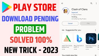 Play Store Pending Problem Solved | Fix Playstore Download Pending Problem