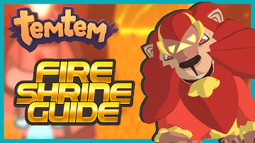 TEMTEM FIRE SHRINE GUIDE - New Tuwai Evolution and Leveling Location with Cipanku Island Patch!