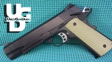 Cover Image for Kimber Warrior 45 ACP 1st Look Review A MAN GUN