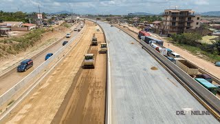 PROGRESS OF WORK, OFANKOR  NSAWAM ROAD  - WEEKLY HIGHLIGHTS MAY 2024