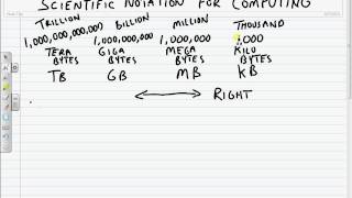 CSCI 105 1.3 Scientific Conversions for Computing