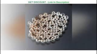 ✅ 100Pcs Fly Fishing Tungsten Beads Fly Tying Nymph Head Ball Beads Gold Silver Copper Color Fly Ty