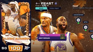 How To Get The 100 Ovr Feast Masters In Nba Live Mobile Season 10