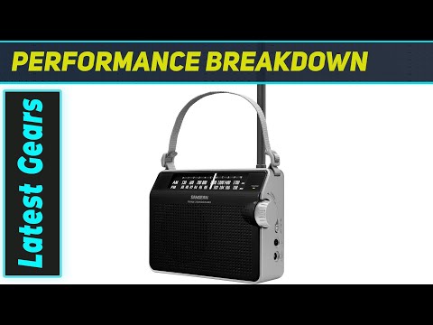 Sangean PR-D6BK: The Ultimate Compact Analog Radio for Superior Sound