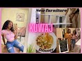 #KUWAJ Cook With Me, Furniture Fails! Moms Birthday & House Warming Party! | Akeira Janee'