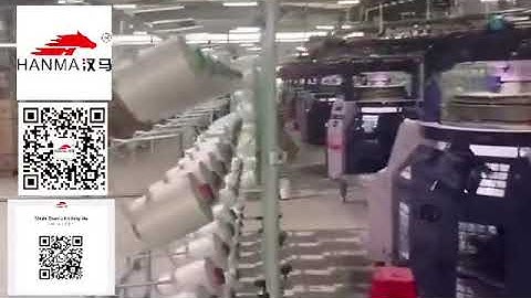 Hanma ciecular knitting machine customer show