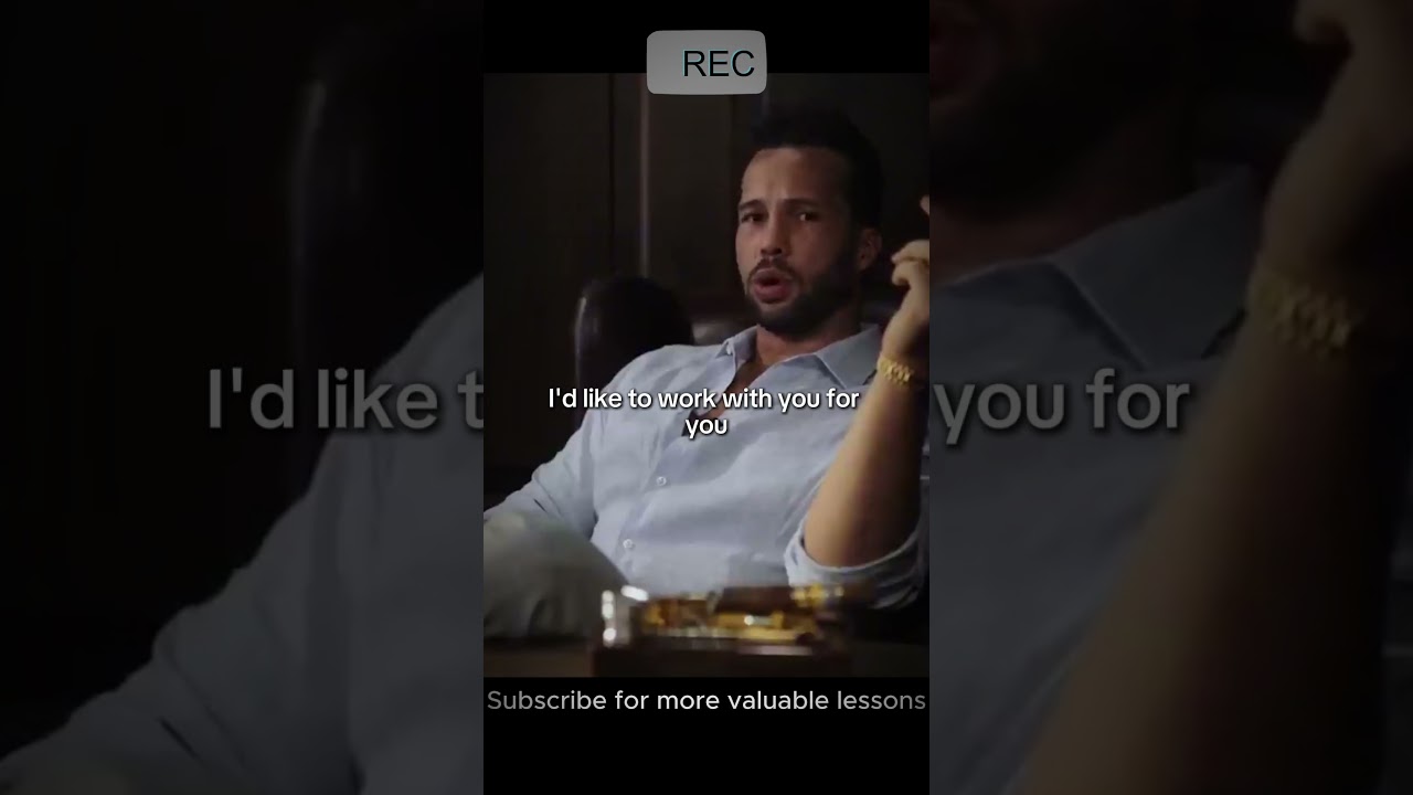 LIFE ADVICE for young men from Tristan