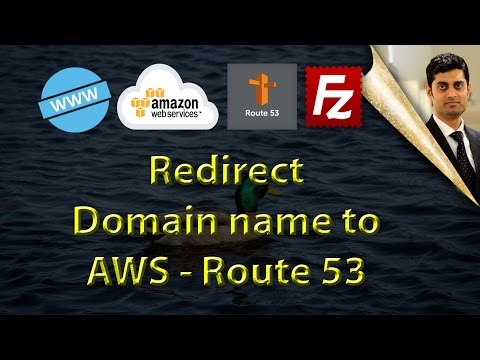 Redirect domain names to Amazon Web Service (AWS) using Route 53