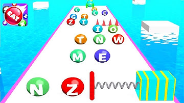 ABC Run - 2048 Alphabet Runner ! Levels Gameplay android,ios Part 26