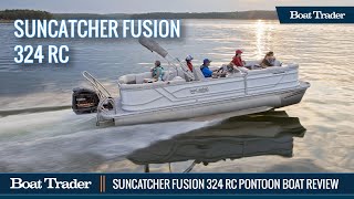 2020 SunCatcher Fusion 324 RC Pontoon Boat Review