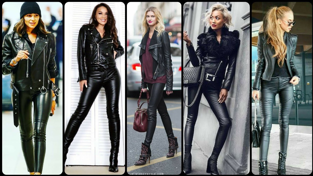 Trendy Leather outfits for women