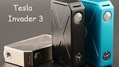 Tesla Invader 3 - Vape Reviews with "Vaping With Hacked"