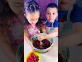 A recipe for a dark chocolate and berry cake shorts cooking viral trending kids  shortsfeed