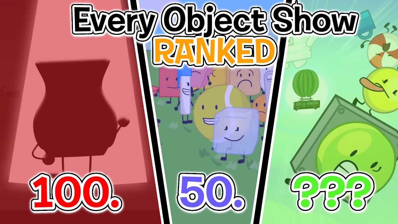 Ranking EVERY Object Show (Top 100)