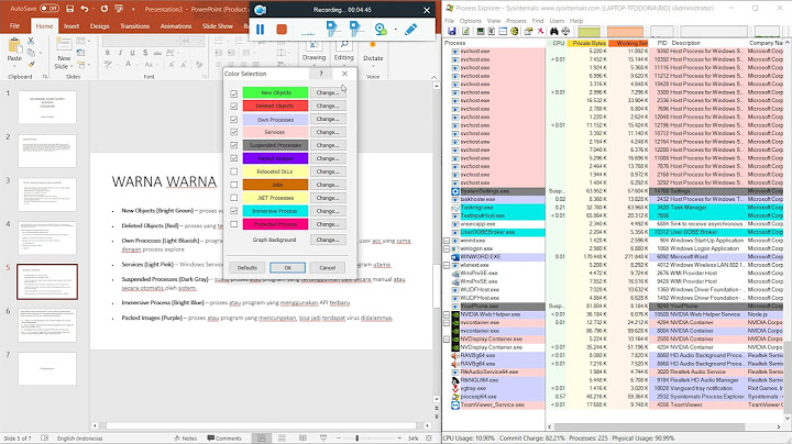 Process explorer là gì