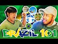 🇧🇷 Geography Now! Brazil | AMERICANO REACTION