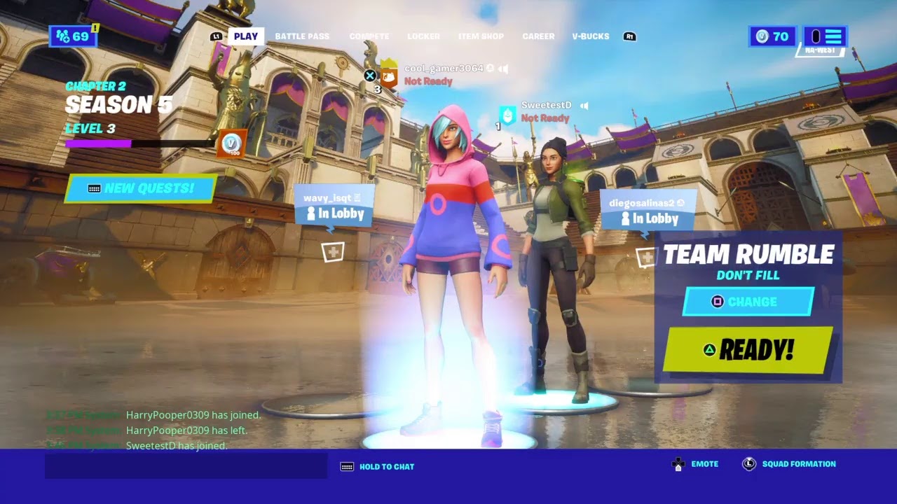Fortnite season 5 live - YouTube