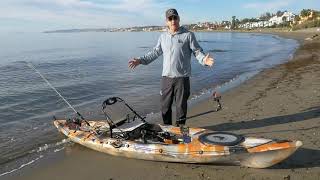 Cusco Krønike ironi Alboran FX Flipper Drive Fishing Kayak | Episode 13 | The Kayak Show -  YouTube