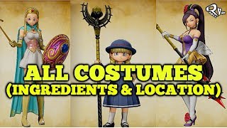 Dragon Quest XI - All Costumes and Armor Guide (100% Complete)