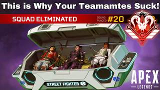 This is Why Your Ranked Teammates Are Bad In Apex Legends