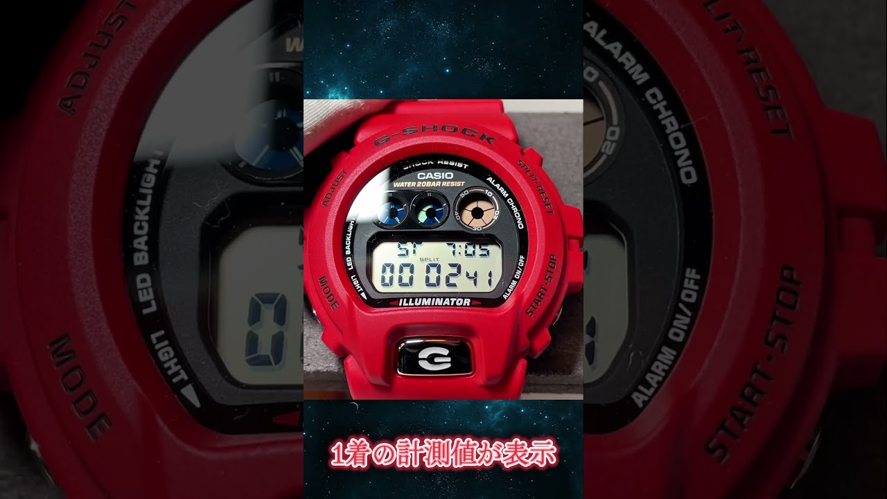 CASIO G-SHOCK] DW-6900TR-4JR stopwatch for simultaneous