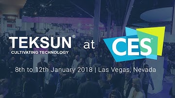 CES 2018 Las Vegas Glorious Memories of Teksun