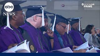 Incarcerated students graduate from top ten university for first time in US history