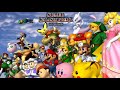 Super Smash Brows Melee Gamecube Gameplay (No Commentary)