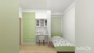 Two people in a room decoration ! Kids room decor ideas