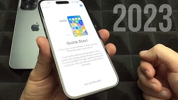 How to Use Quick Start to Set Up iPhone in 2023