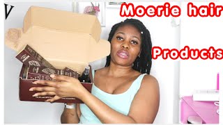 MOERIE HAIR PRODUCT REVIEW. 77 minerals no bad chemicals wow.