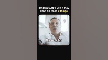 Traders won’t win if they can’t do 2 things #motivation #inspiration #mindset #discipline #trading