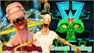 The Curse Of Evil Emily Version 1.8 Death Ending VS Secret Ending + Updated Jumpscare