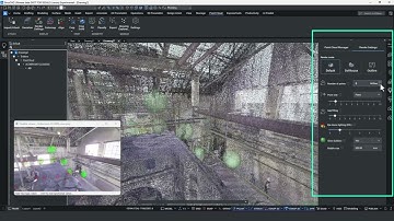 BricsCAD Pro : Point cloud data