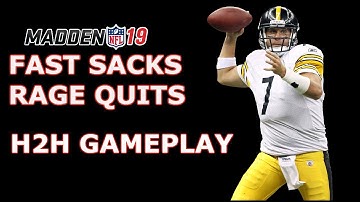 SUPERFAST BLITZES FORCE RAGE QUITS!! MADDEN 19 REGS GAMEPLAY TIPS+TRICKS
