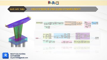 Dynamo Revit cầu đường Buổi 0: Giới thiệu Dynamo và ứng dụng trong Revit cầu đường