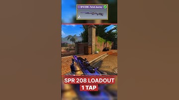 SPR 208 *1 SHOT* Loadout! #codmobile #spr208 #codm #callofduty