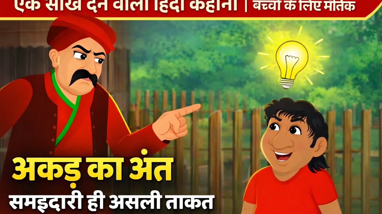 Ek Seekh Dene Wali Hindi Kahani | Moral Story for Kids 