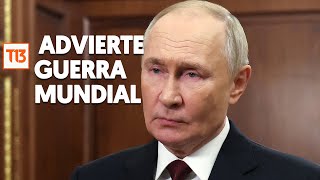Thumbnail for Putin advierte guerra mundial con misil balístico hipersónico