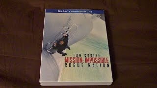 Mission: Impossible- Rogue Nation Target Exclusive Blu-Ray/DVD Combo Review/Unboxing (HD)