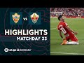 Almeria Elche goals and highlights