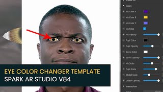 Spark AR v84: Eye Color Changer Template - How to use it? screenshot 5