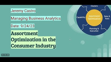 Assortment Optimization in the Consumer Industry