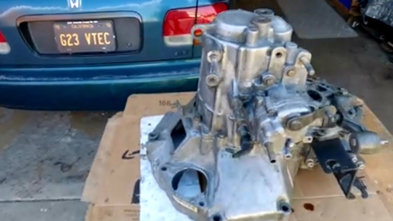 Honda Prelude Transmission M2S4 w/ 5th gear grind noise. pt.1 - YouTube