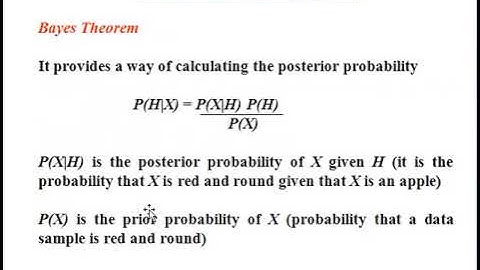 Bayesian Classification Part 1/3