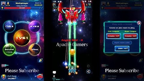 Galaxy Attack: Alien Shooter I PVP Mode | Free Leagues | Hassan vs Sahir Shah | By Apache Gamers