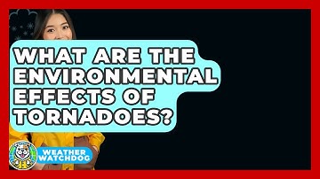 What Are The Environmental Effects Of Tornadoes? - Weather Watchdog