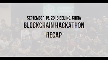 ArcBlock Hackathon Recap, Beijing, China, September 15, 2018