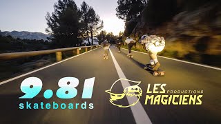 Wild for the Night - 9.81 Skateboards - Longboard Raw Run