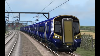 ScotRail Class 380 - Disruption in Govan (Glasgow Airport Rail Link)